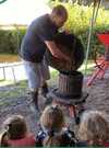 Atelier famille pressage de pommes