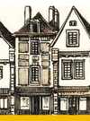 Des maisons hautes en couleur : le pan de bois à Auray