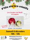 P’tits ateliers créatifs : Les boules de Noël en papier9