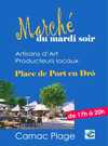 Marché de port en dro produits locaux et de l'artisanat d'Art