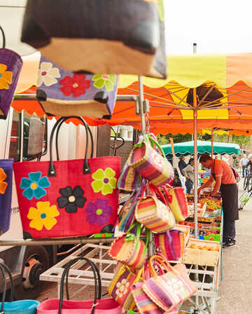 Marché Trinité sur Mer