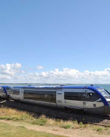Le Tire bouchon, train qui relie auray à quiberon facilement 