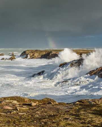 Tempête Côte sauvage