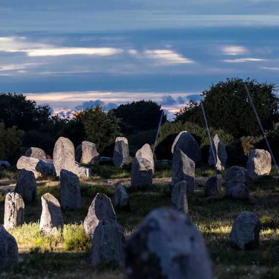 Skedanoz de Carnac- Une mise en lumiere du patrimoine megalithique de Carnac au cœur des menhir