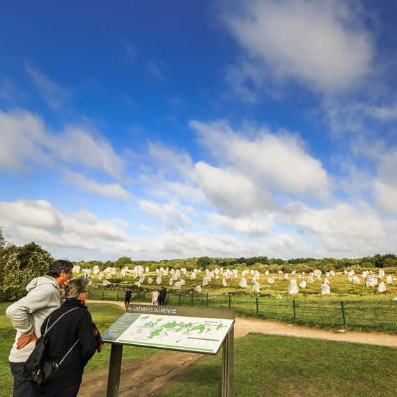 Visiter les menhirs de Carnac