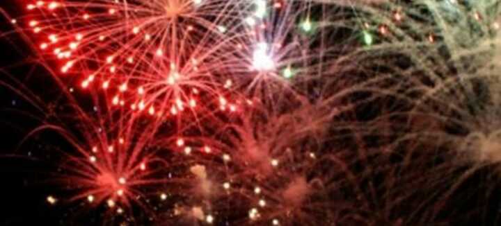 Feu d'artifice à Carnac