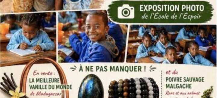 Exposition-vente d'artisanat malgache