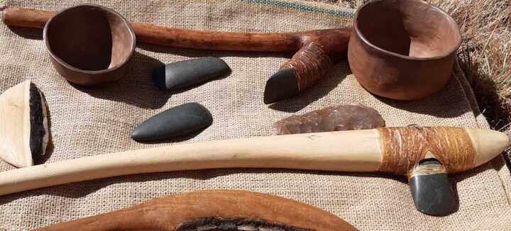 Visite guidée "Mégalithes et boîte à outils"