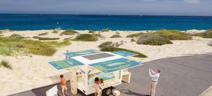 "La Voyageuse des Dunes de Gâvres à Quiberon " "La Voyageuse des Dunes de Gâvres à Quiberon "