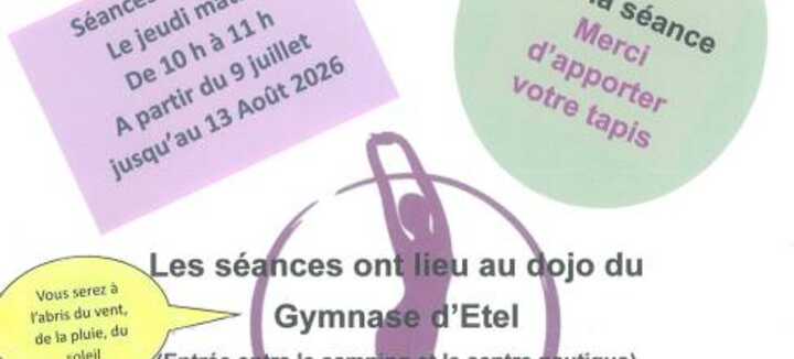 Séances d'été de pilates