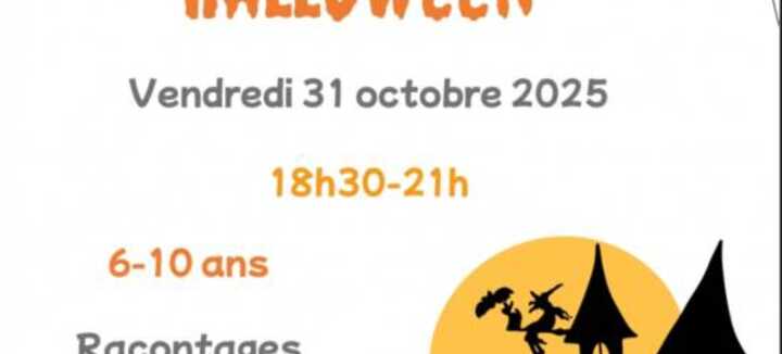 Halloween : Soirée pyjama à la médiathèque