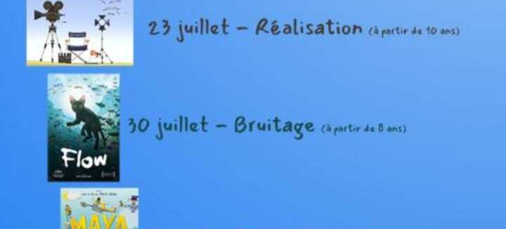 Ateliers enfants au cinéma La Rivière Ateliers enfants au cinéma La Rivière