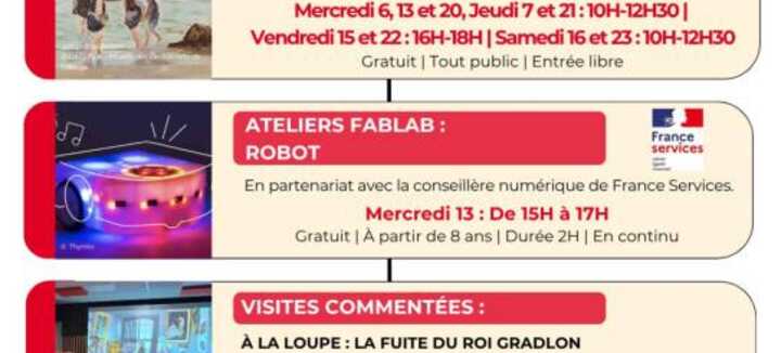 Micro-Folie : agenda de Mai