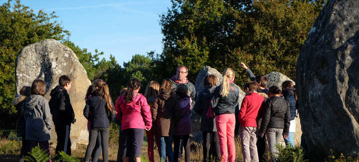 Visite famille au coeur des Alignements