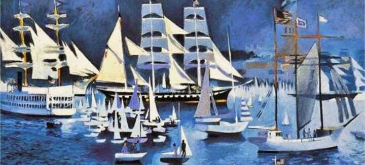 Exposition de deux Peintres Officiels de la Marine : Michel King & François Bellec