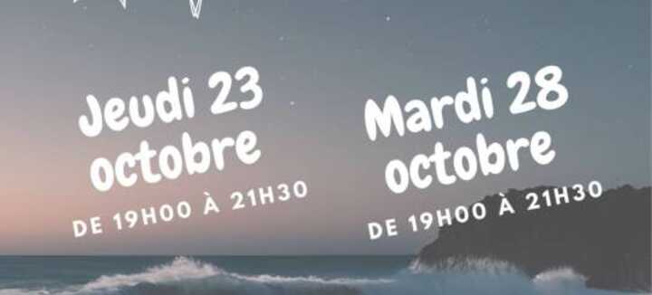 Soirée astronomie et observation de la nature au coucher du soleil