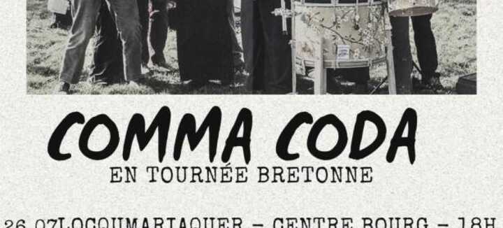 Concert Comma Coda - Marché Nocture de Carnac