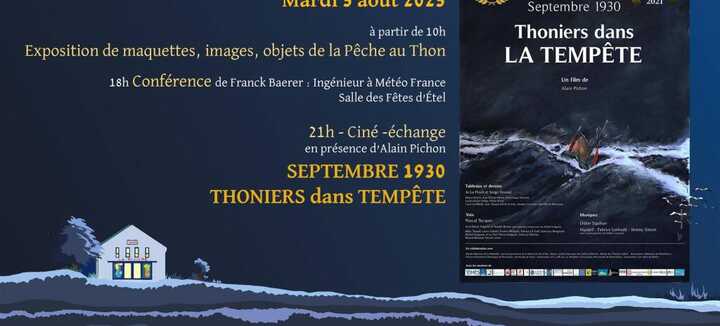 1930 : Thoniers dans la tempete