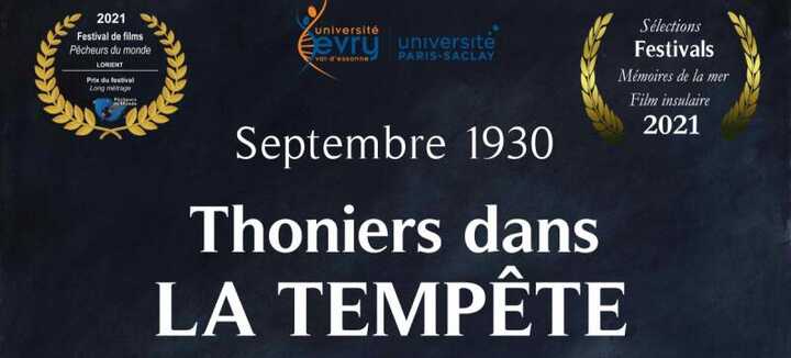 1930 : Thoniers dans la tempete