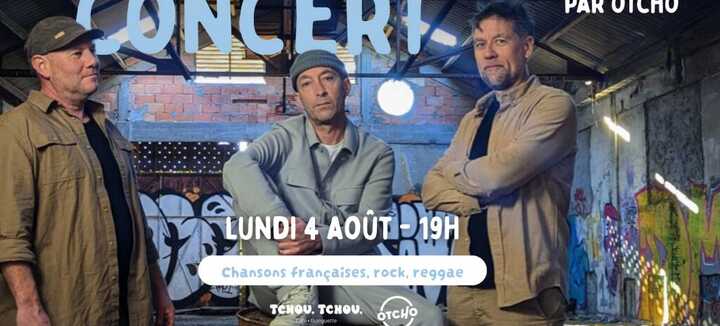 Concert par Otcho (Chansons fr, rock, reggae) - Tchou Tchou Quiberon Concert par Otcho (Chansons fr, rock, reggae) - Tchou Tchou Quiberon