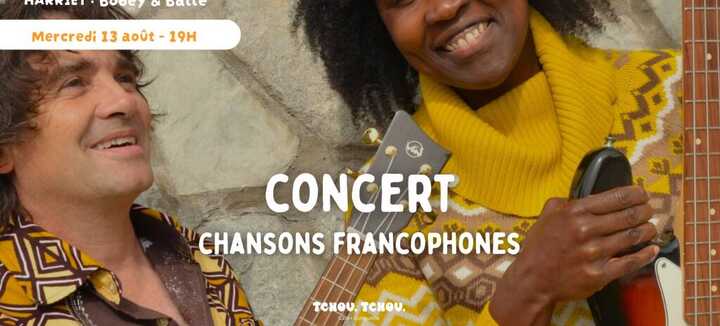 Concert par Harriet (chansons francophones) Tchou Tchou Quiberon