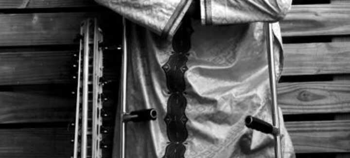 Cheick Tidiane Dia, virtuose de la kora. Cheick Tidiane Dia, virtuose de la kora.