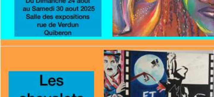 Exposition collective - Chevalets de la peinture Exposition collective - Chevalets de la peinture