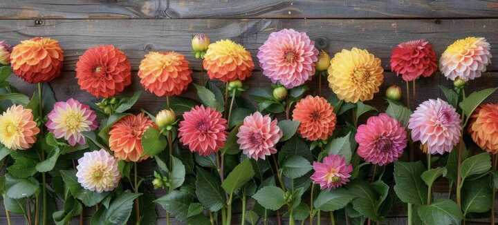 Atelier dahlias en folie !