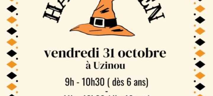 Atelier laine feutrée spécial Halloween
