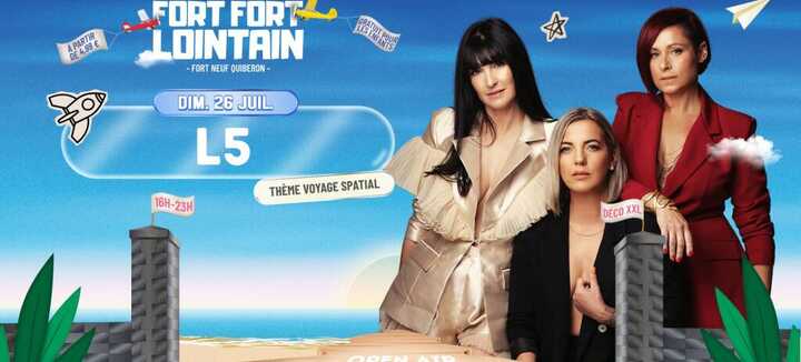 Fort Fort Lointain Open Air w. L5 @ Fort Neuf Quiberon