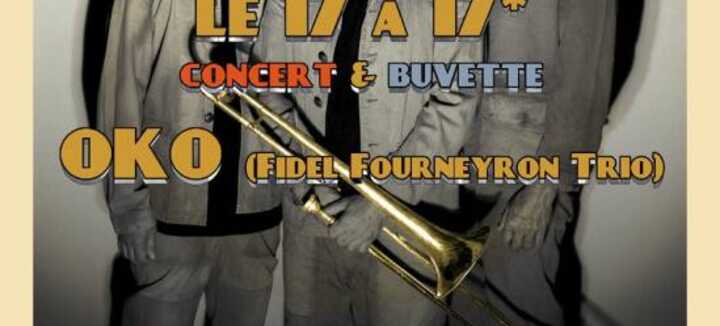 Concert "OKO" au jardin du presbytère