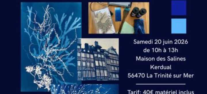 Atelier découverte du Cyanotype