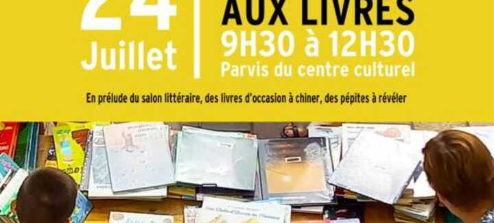 Braderie aux livres d'occasion
