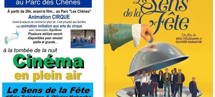 Cinéma en plein air & animation cirque