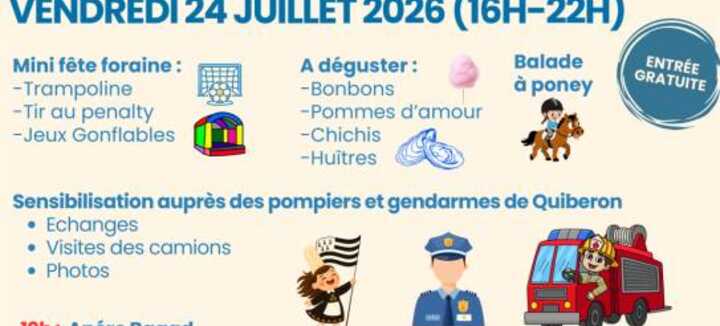 Fête foraine au camping du Goviro