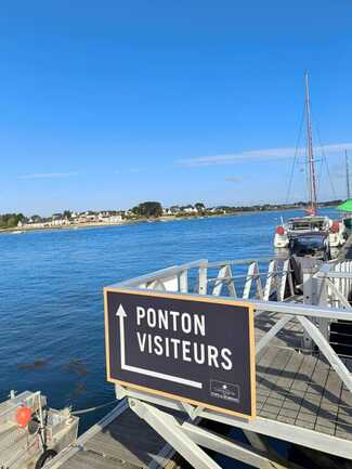 Ria-Etel-ponton-visiteur-sortie-rivière-croisiere-privative-confort- ST CADO-
