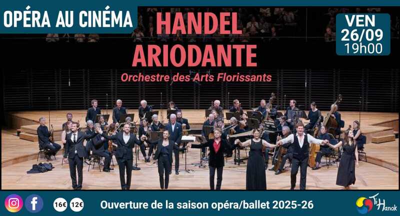   Opéra "Ariodante" de Handel 