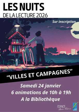 Les nuits de la lecture - Villes et campagnes