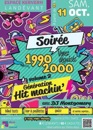 Soirée 1990 - 2000 