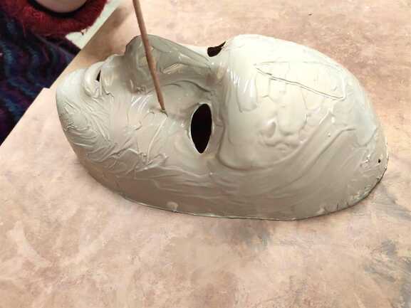 Masque pour petites mains