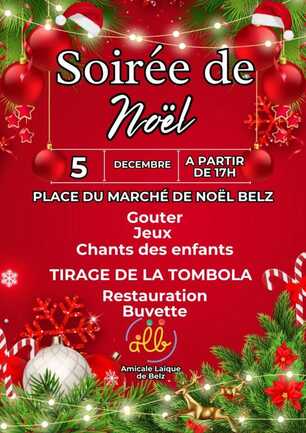 soiree de noel belz