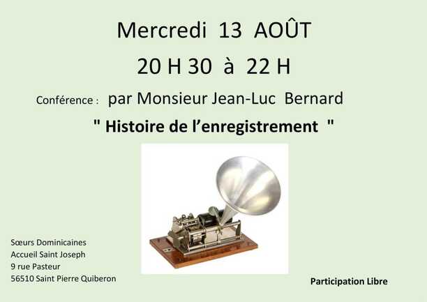 mardi 13 Août Mr Jean Luc Bernard