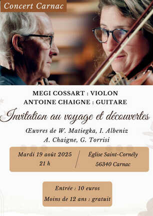 Megi Cossart et Antoine Chaigne