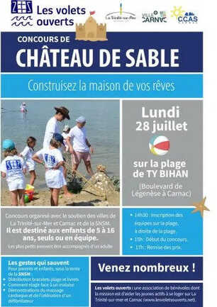 Concours de chateau de sable