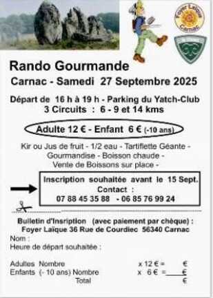 Rando Gourmande