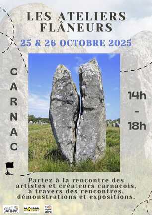 25-26 octobre - ateliers flaneurs - maison saget - CARNAC