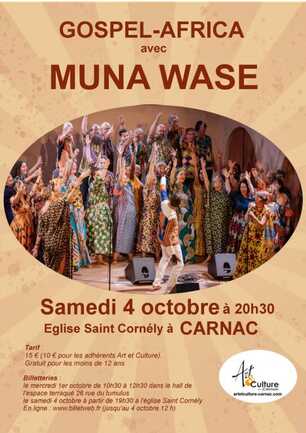 Gospel Africe avec Muna Wase