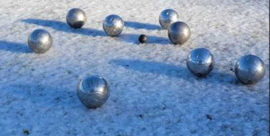 Photo boules pour fond d'affiche