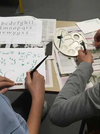 atelier calligraphie