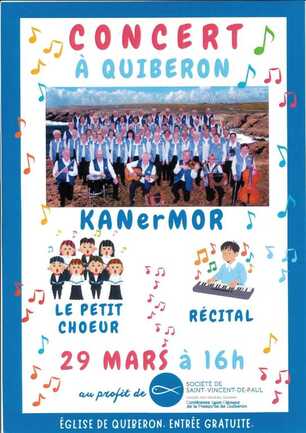 Concert chorale Quiberon